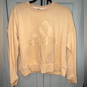 Adidas woman cropped crew neck